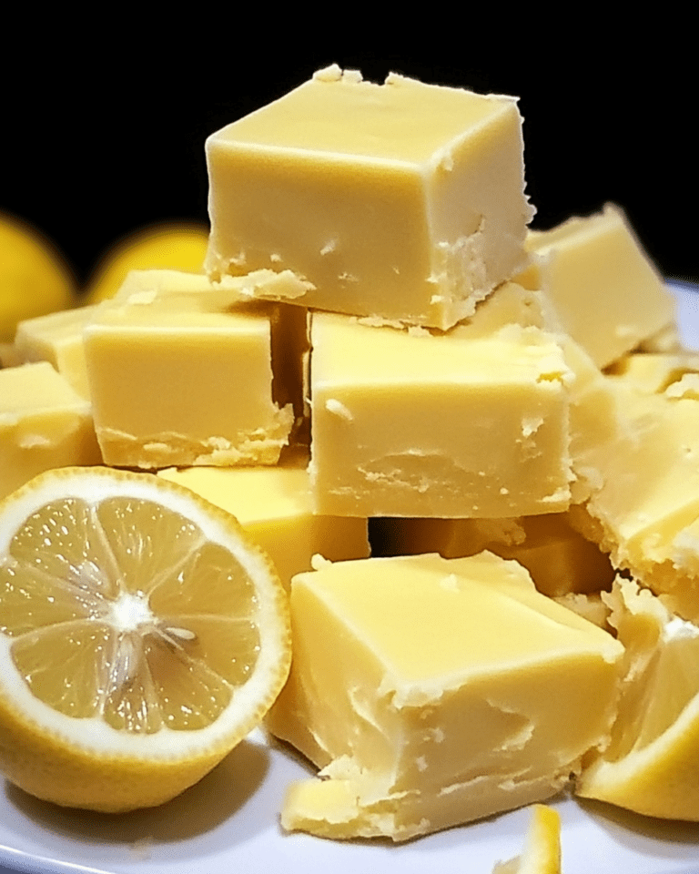 Meyer Lemon Fudge