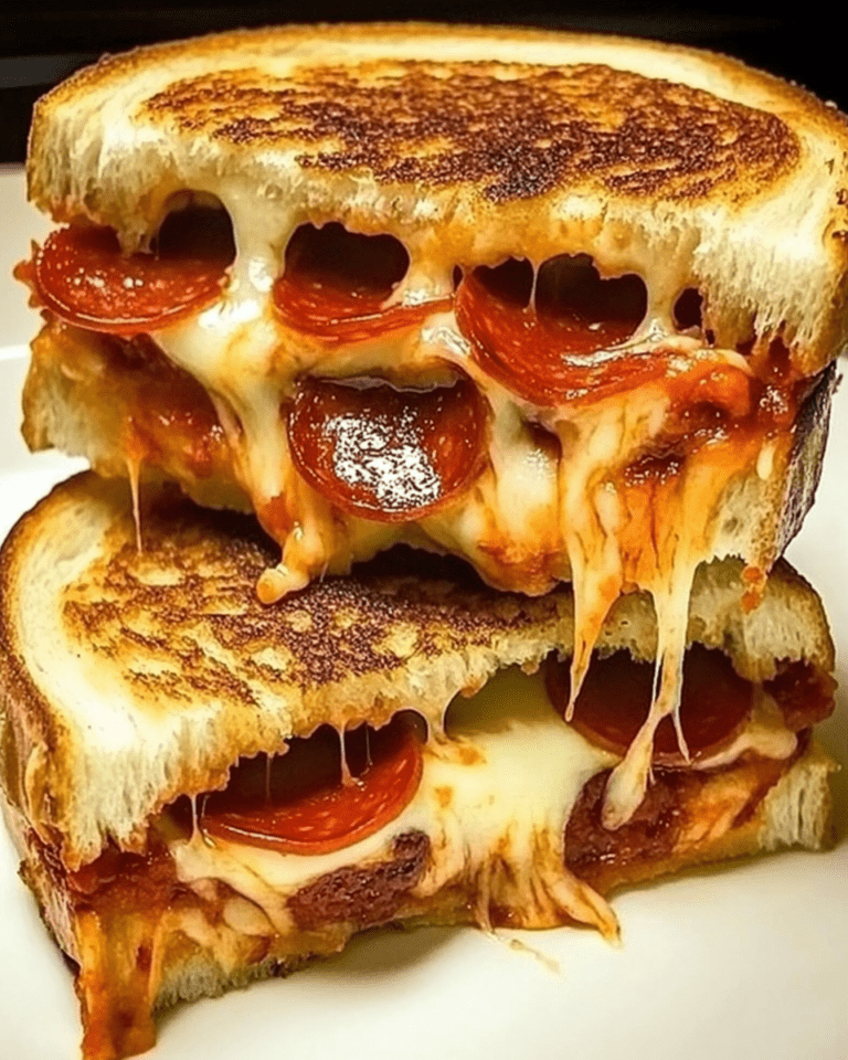 Pepperoni Pizza Grilled Cheese