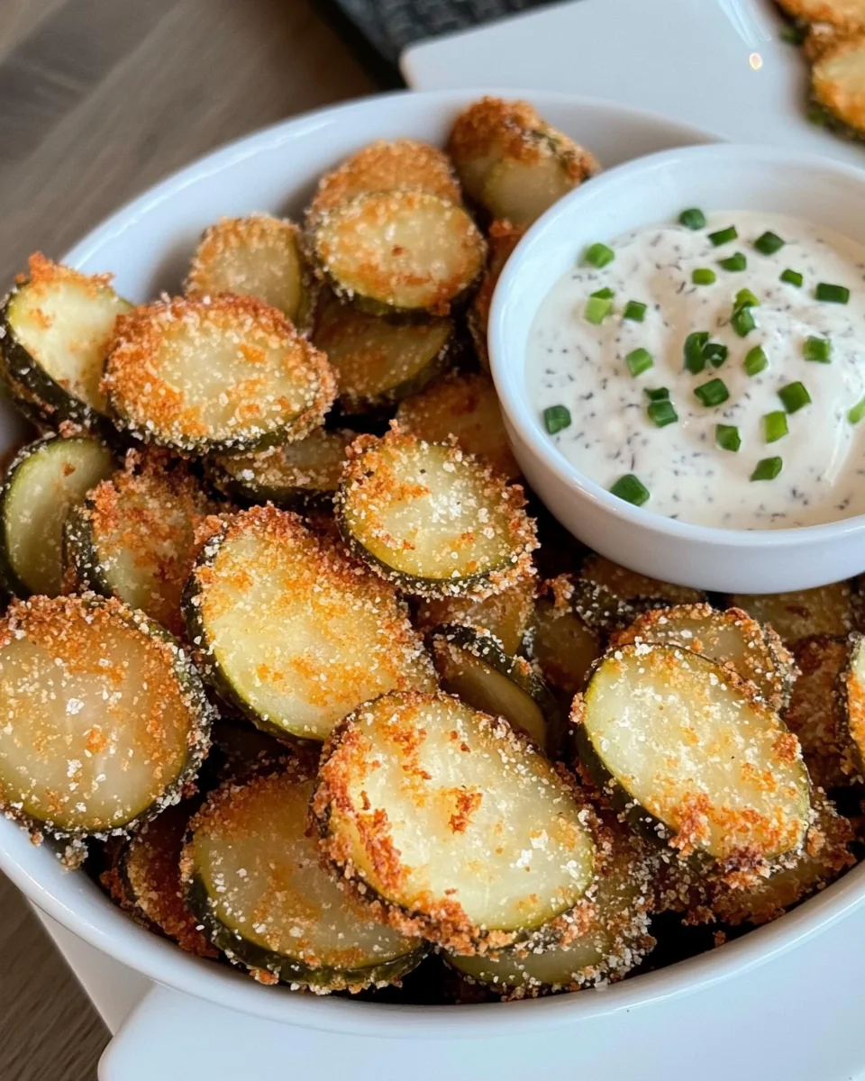 Crispy Air Fryer Fried Pickles for a Perfect Snack - additional image