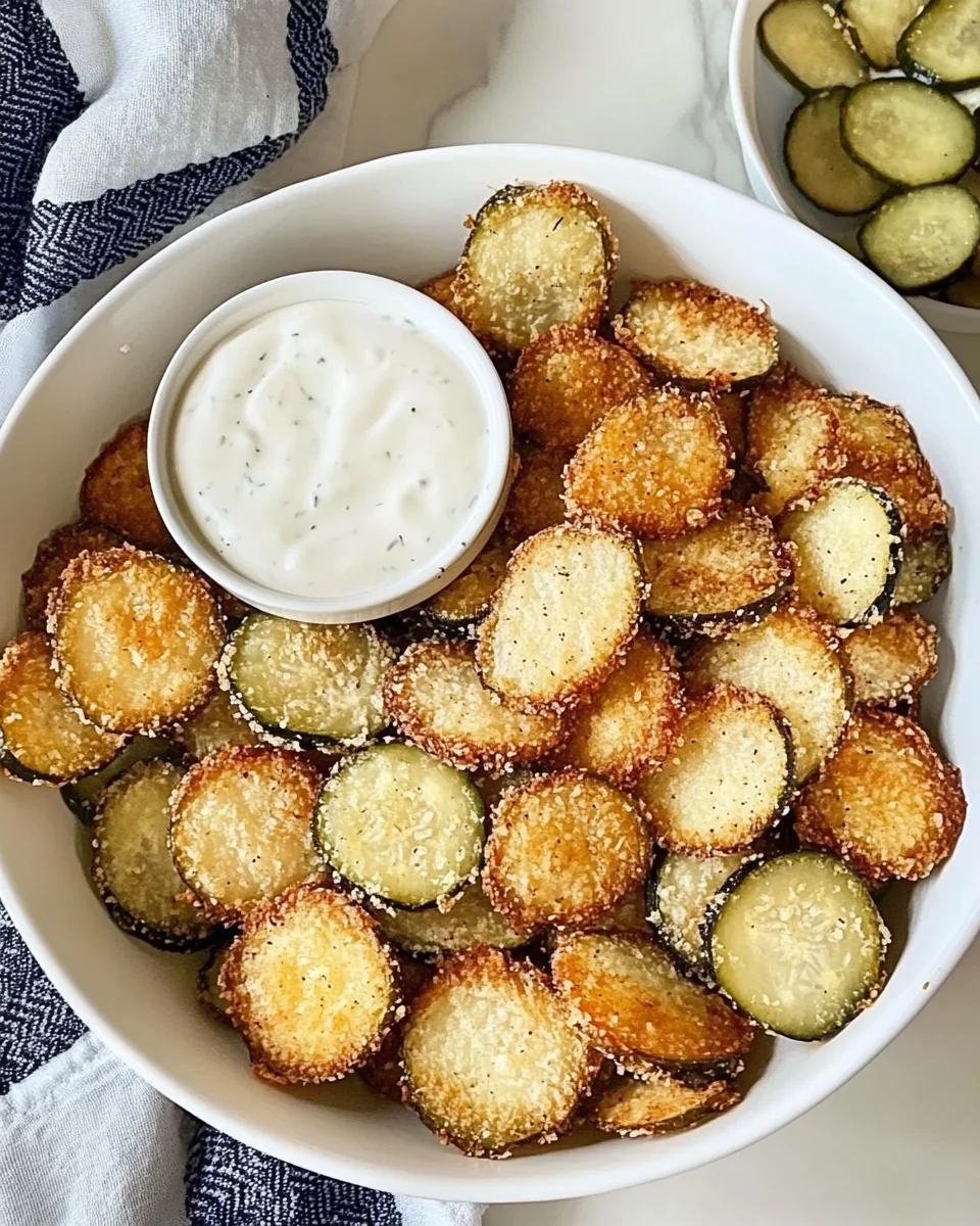 Crispy Air Fryer Fried Pickles for a Perfect Snack - additional image