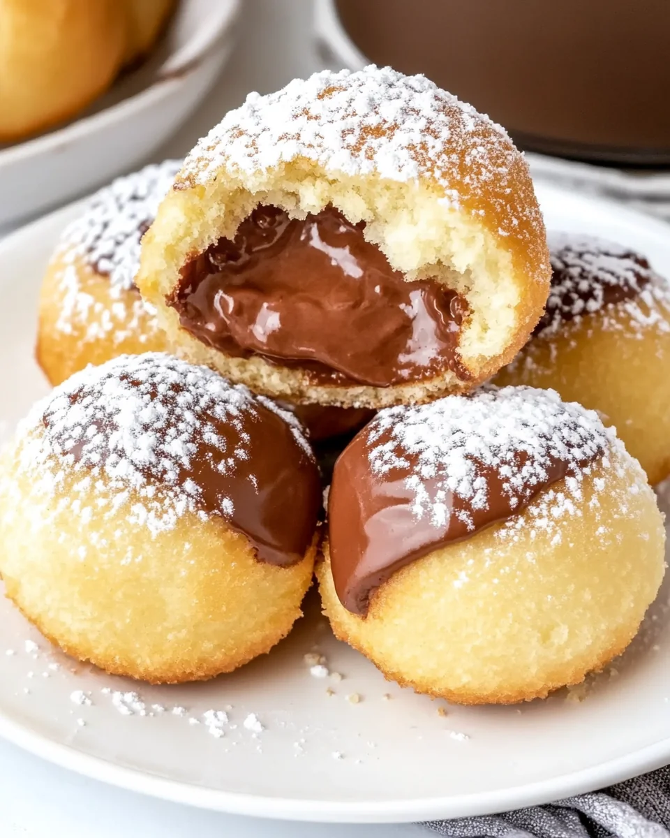 Delicious Air Fryer Nutella Bombs Made From Scratch - additional image