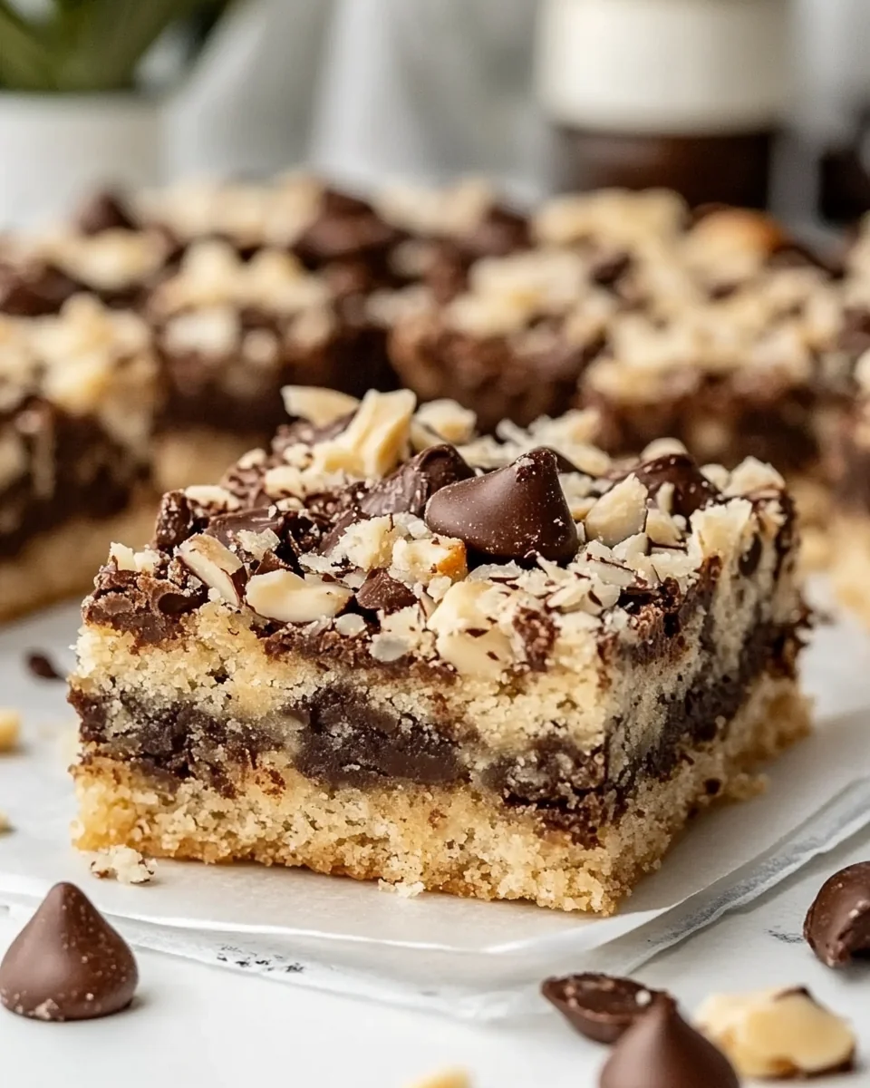 Homemade Almond Joy Cookie Bars That Are Deliciously Indulgent - additional image
