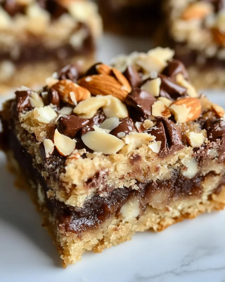 Homemade Almond Joy Cookie Bars That Are Deliciously Indulgent
