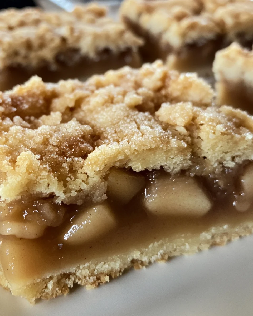 Classic Homemade Apple Pie Bars