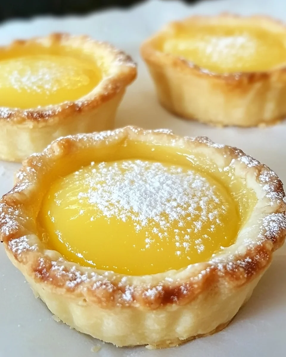 Homemade Baby Lemon Impossible Pies - additional image
