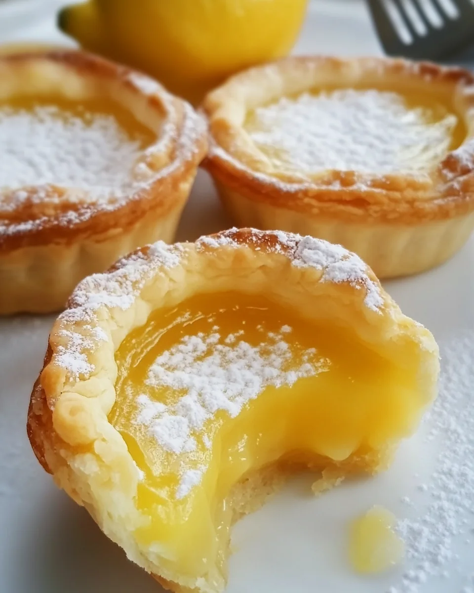 Homemade Baby Lemon Impossible Pies - additional image