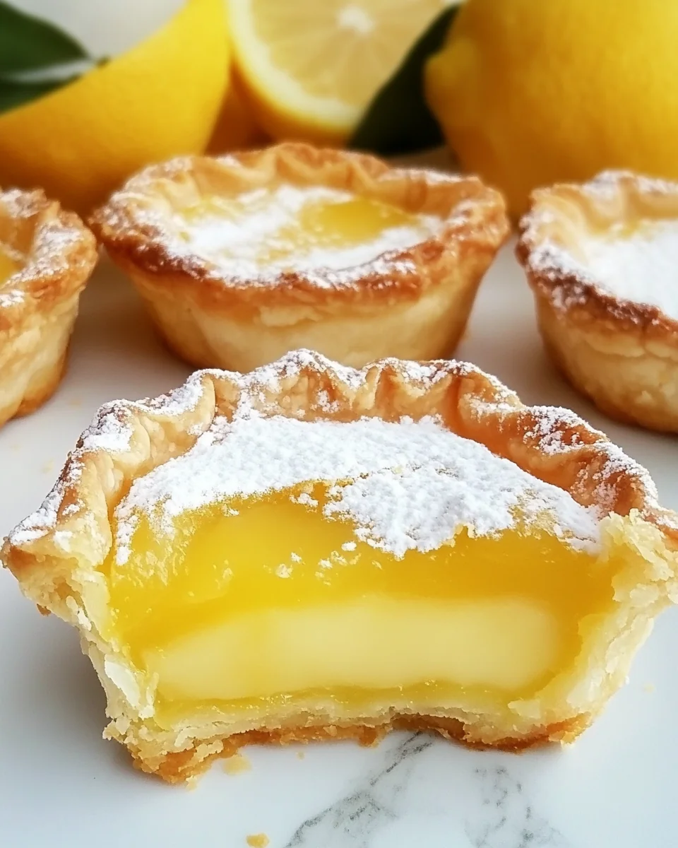 Homemade Baby Lemon Impossible Pies