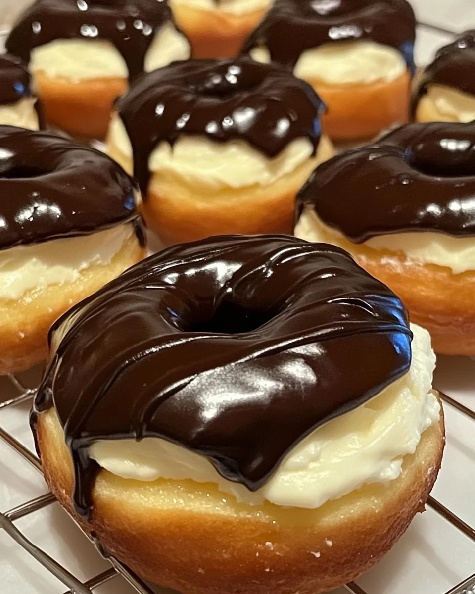 Homemade Baileys Cheesecake Doughnuts for a Sweet Treat