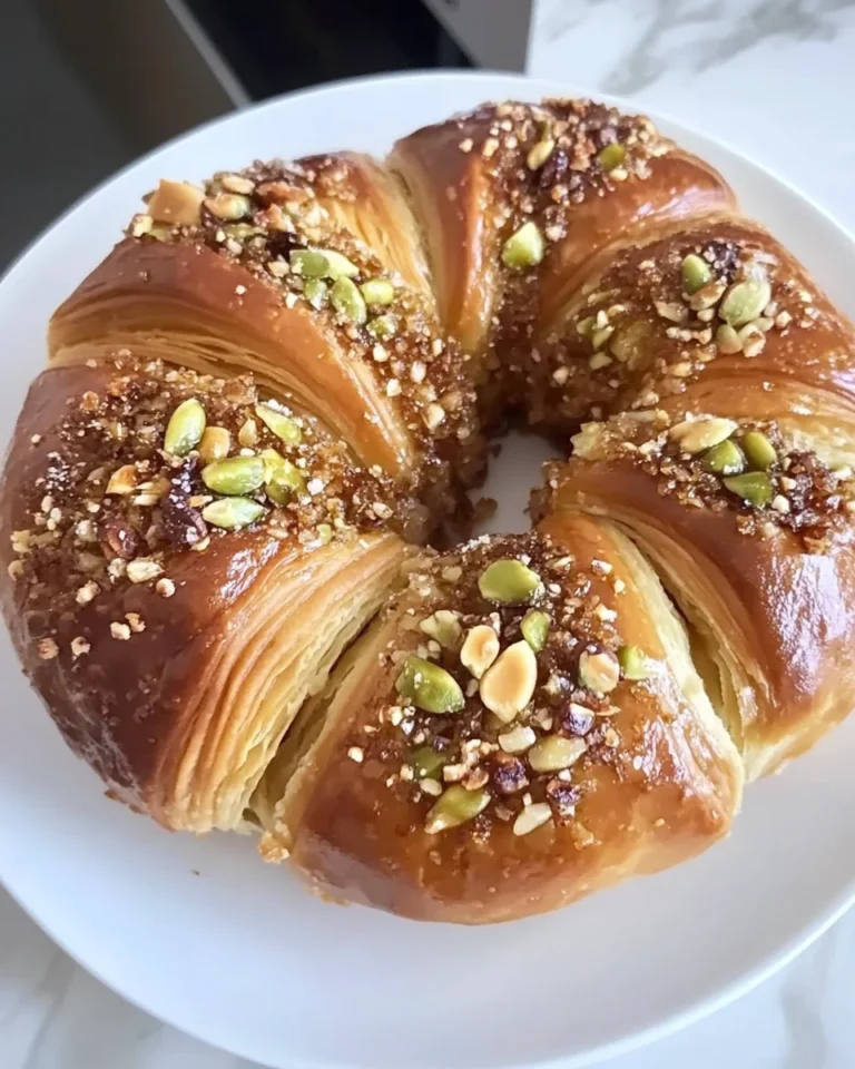 Delicious Homemade Baklava Babka Buns