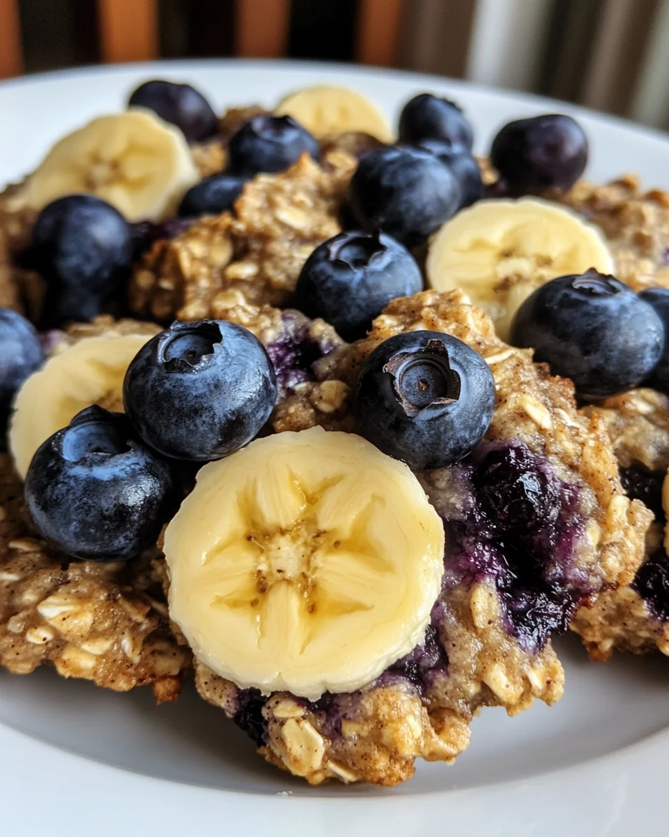Delicious Homemade Banana Blueberry Breakfast Cookies - additional image