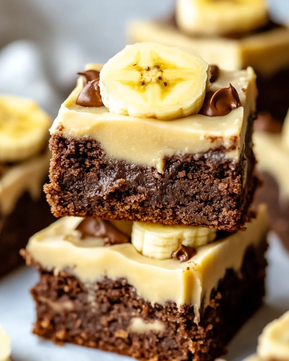Delicious Homemade Banana Brownies - additional image