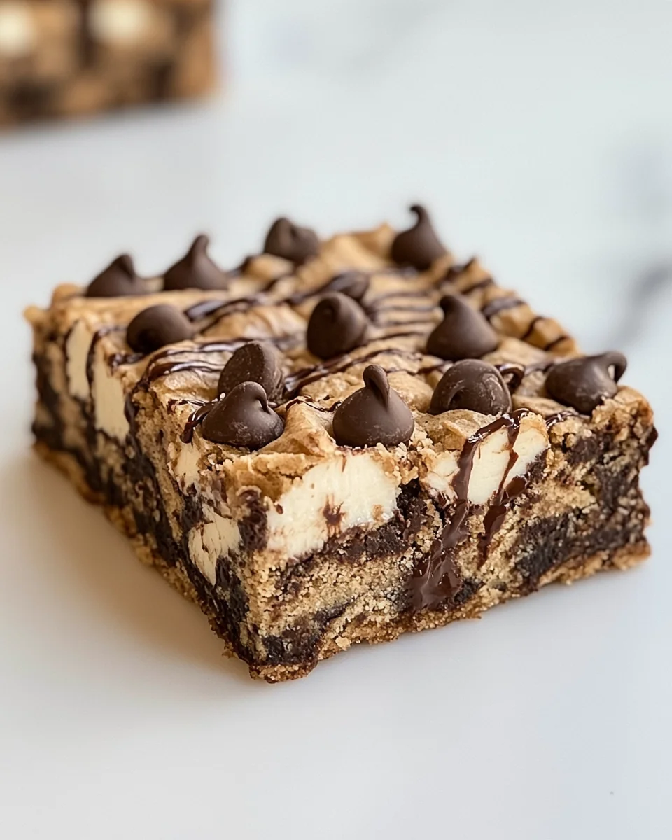 Homemade Banana Chocolate Chip Cookie Bars