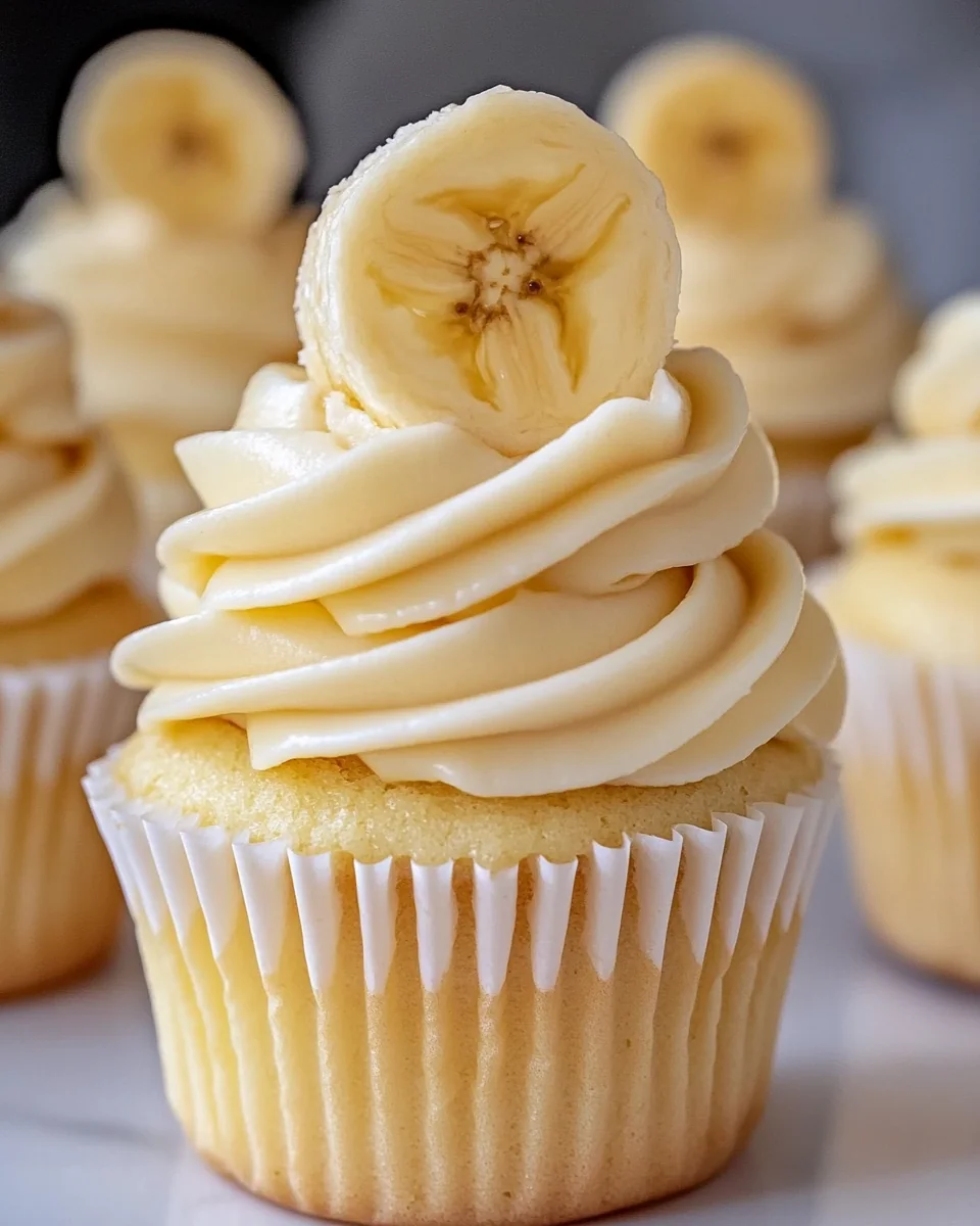 Homemade Banana Pudding Cupcakes for a Sweet Treat
