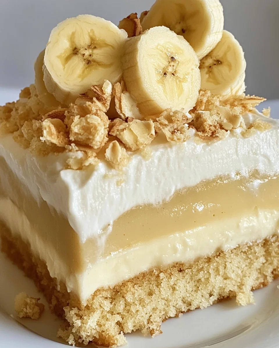 Delicious Banana Pudding Tres Leches Cake - additional image