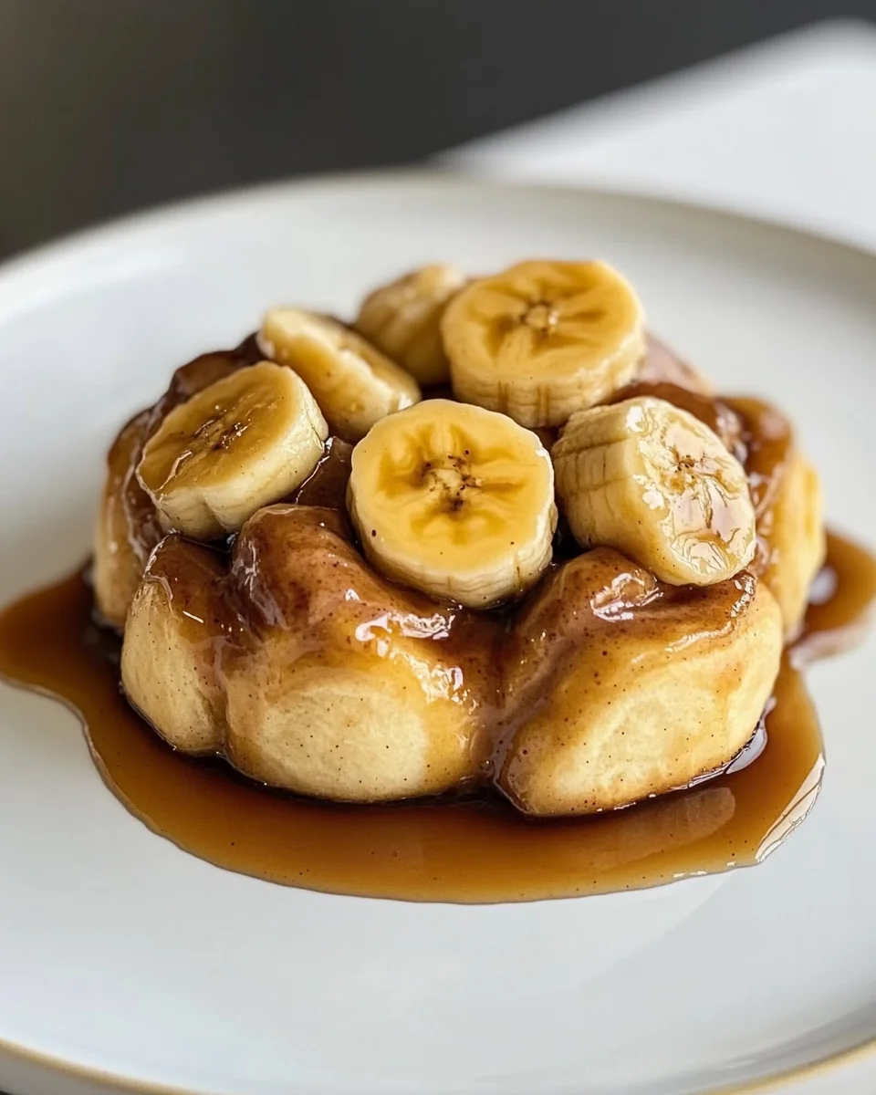 Delicious Banana Foster Cinnamon Rolls - additional image