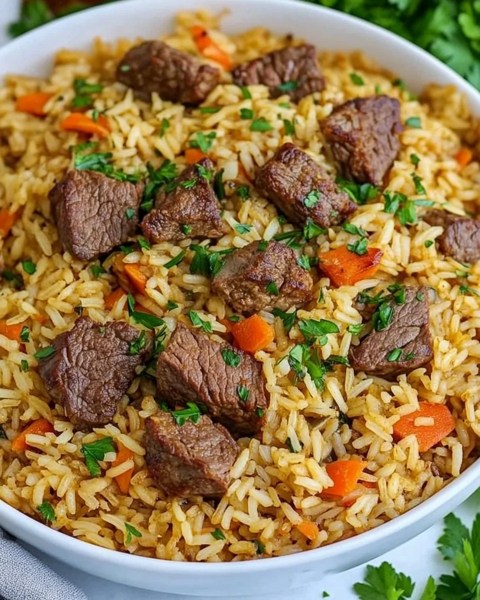 Homemade Beef Rice Plov: A Hearty Comfort Food Classic - additional image