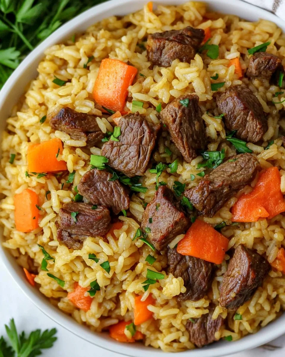 Homemade Beef Rice Plov: A Hearty Comfort Food Classic - additional image