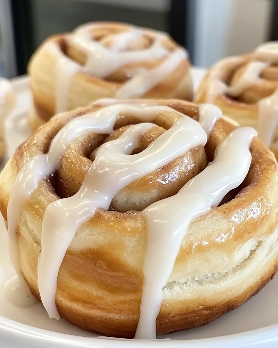 Homemade Biscoff Cinnamon Rolls With Creamy Frosting - additional image