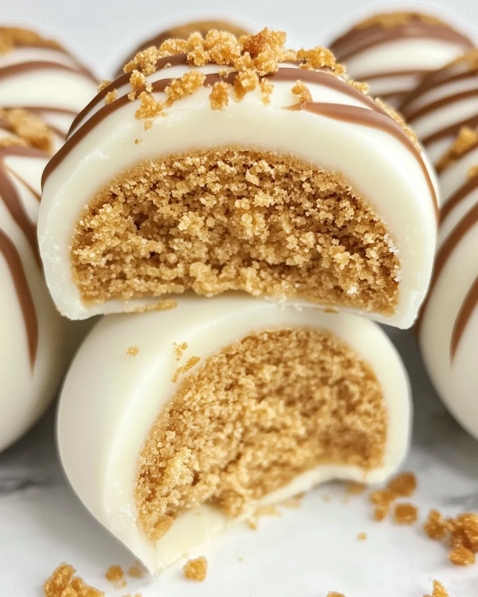Delicious Homemade Biscoff Truffles - additional image