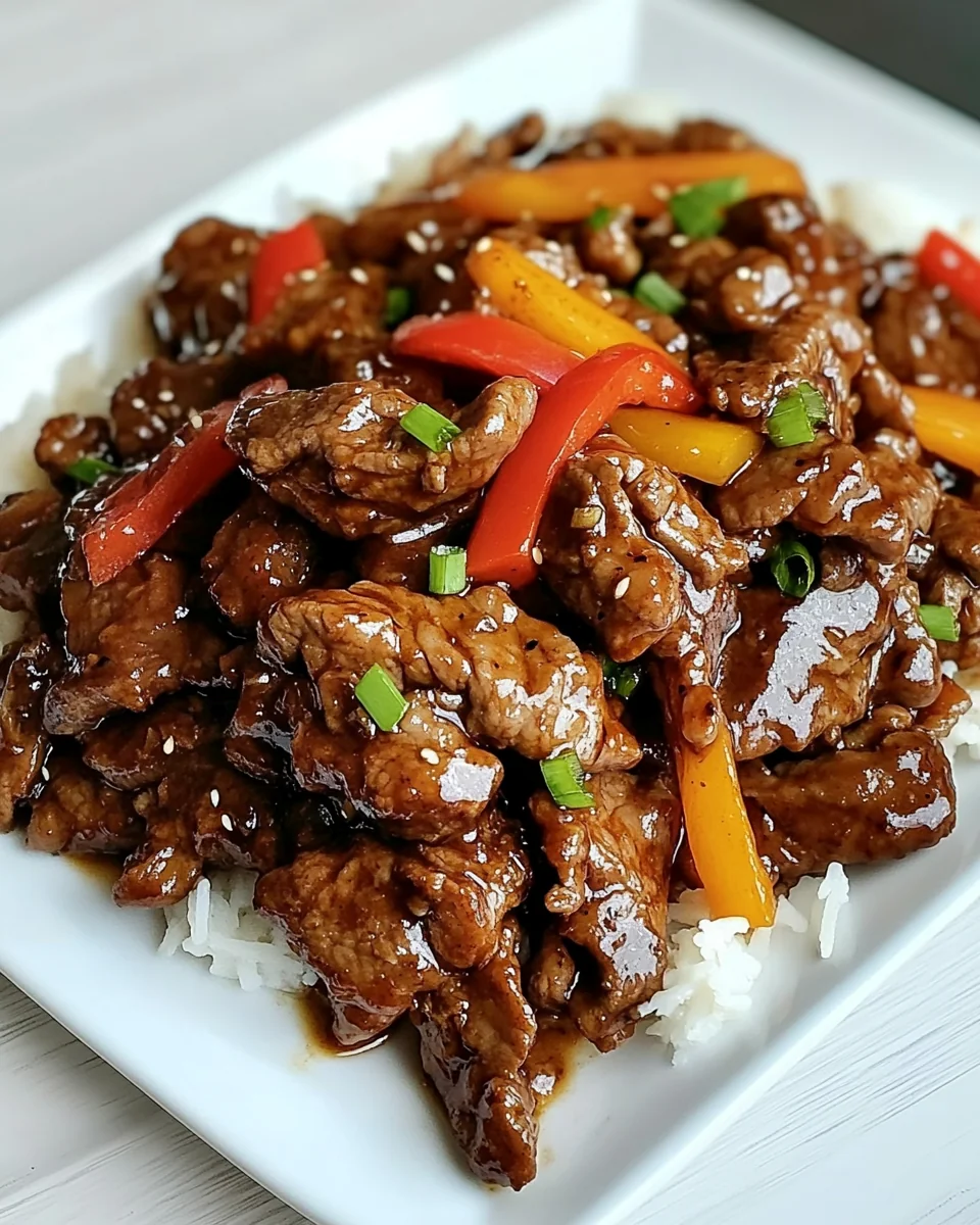 Simple Black Pepper Beef Stir-Fry - additional image