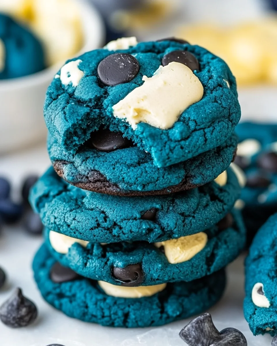 Classic Blue Cookie Monster Cookies - additional image