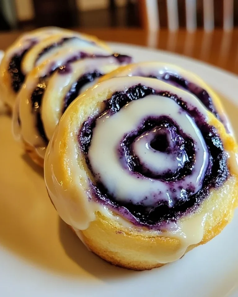 Delicious Homemade Blueberry Cheesecake Rolls