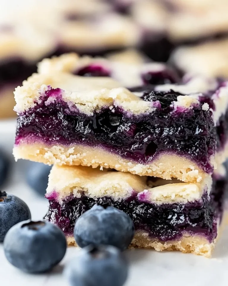 Delicious Blueberry Pie Cookie Bars