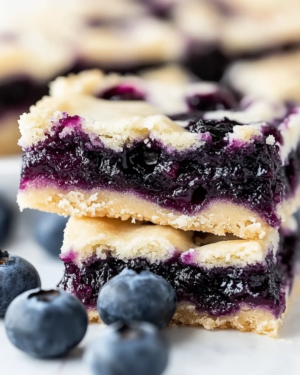 Delicious Blueberry Pie Cookie Bars