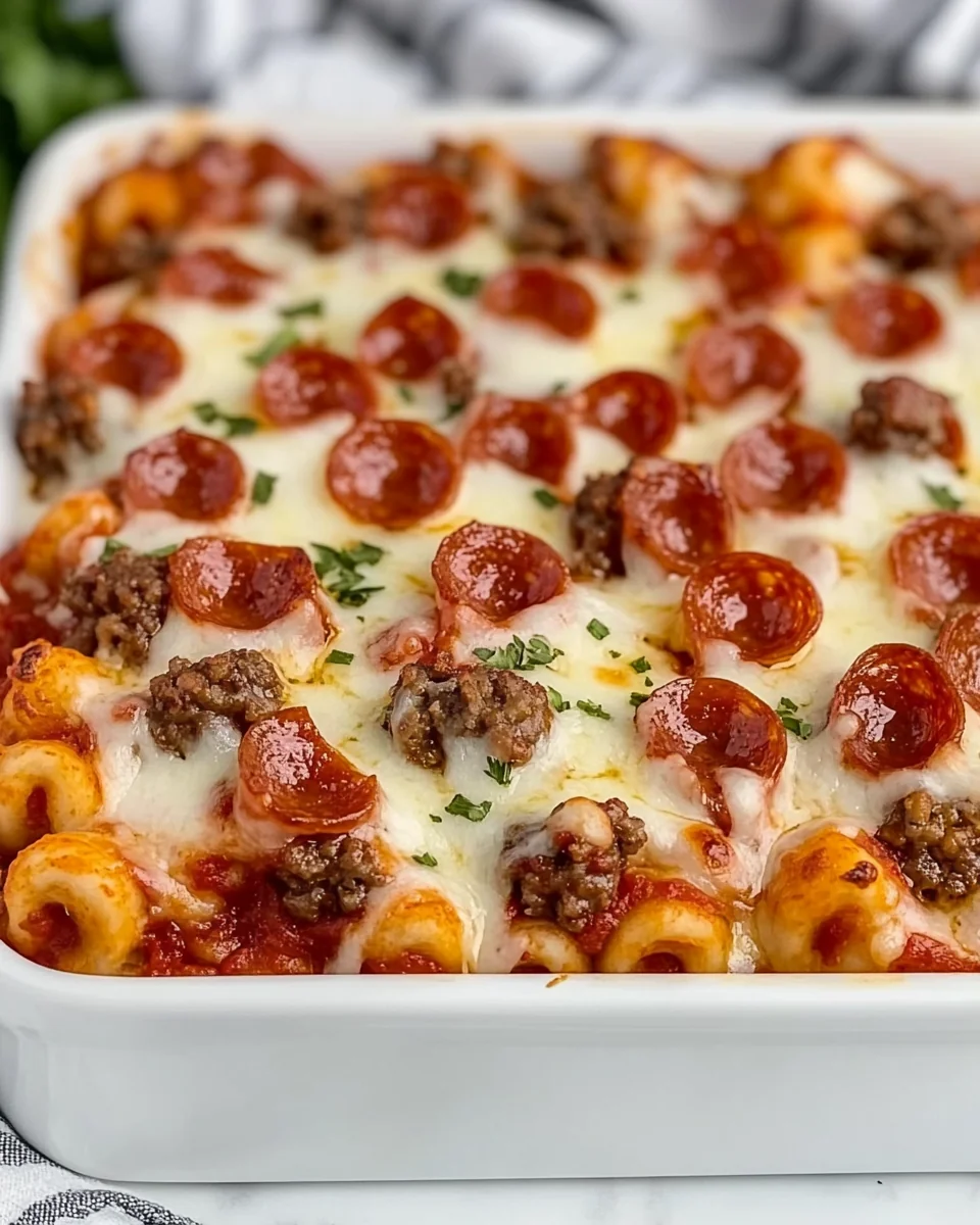 Simple Bubble Up Pizza Casserole - additional image