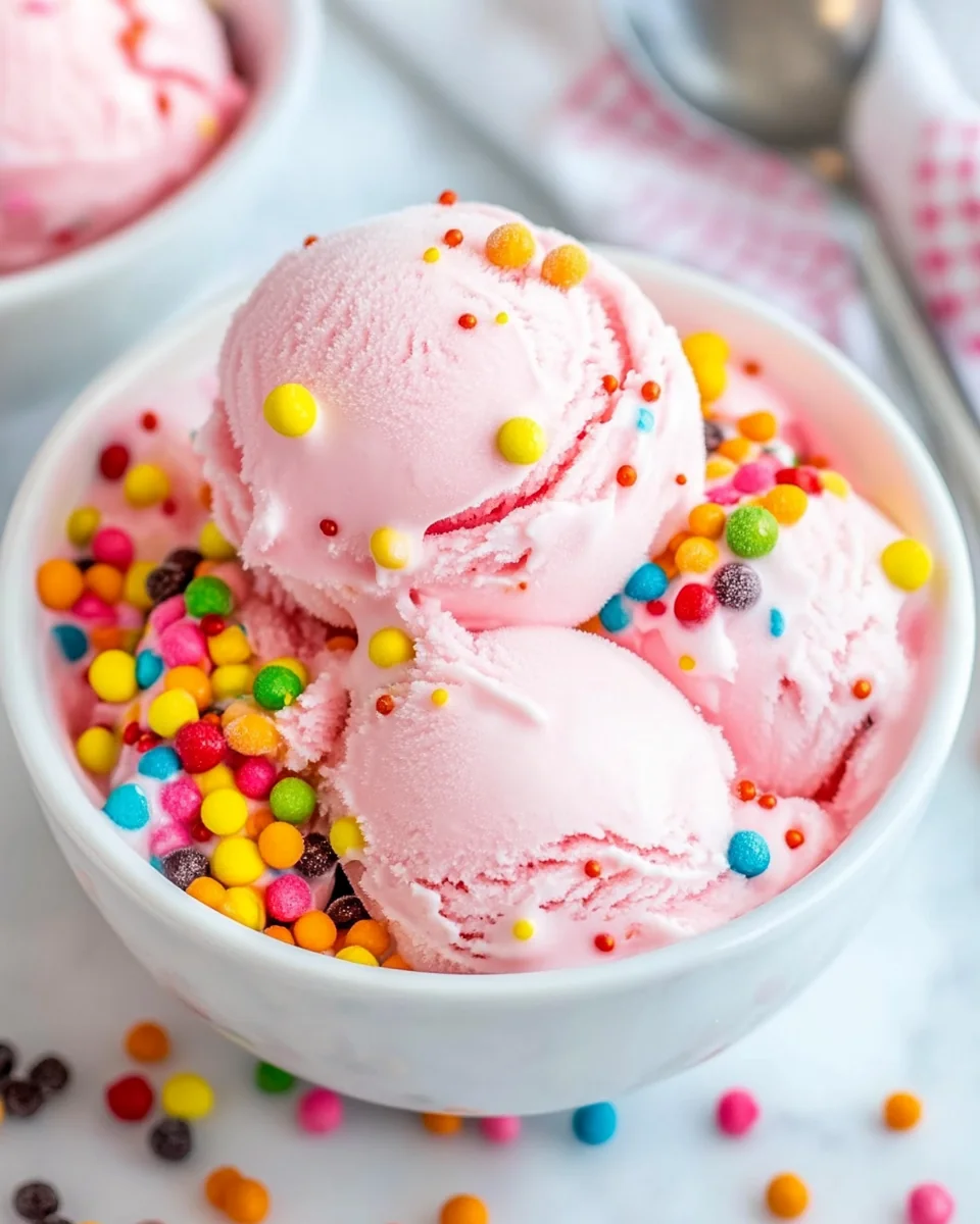 Homemade Bubblegum Ice Cream Recipe - additional image