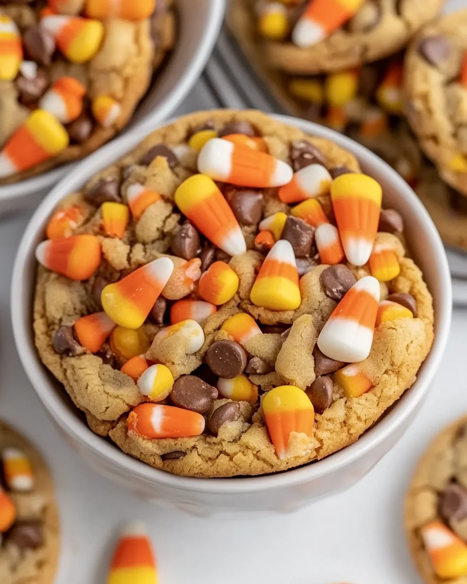 Candy Corn Trail Mix Cookies: A Fun and Festive Treat