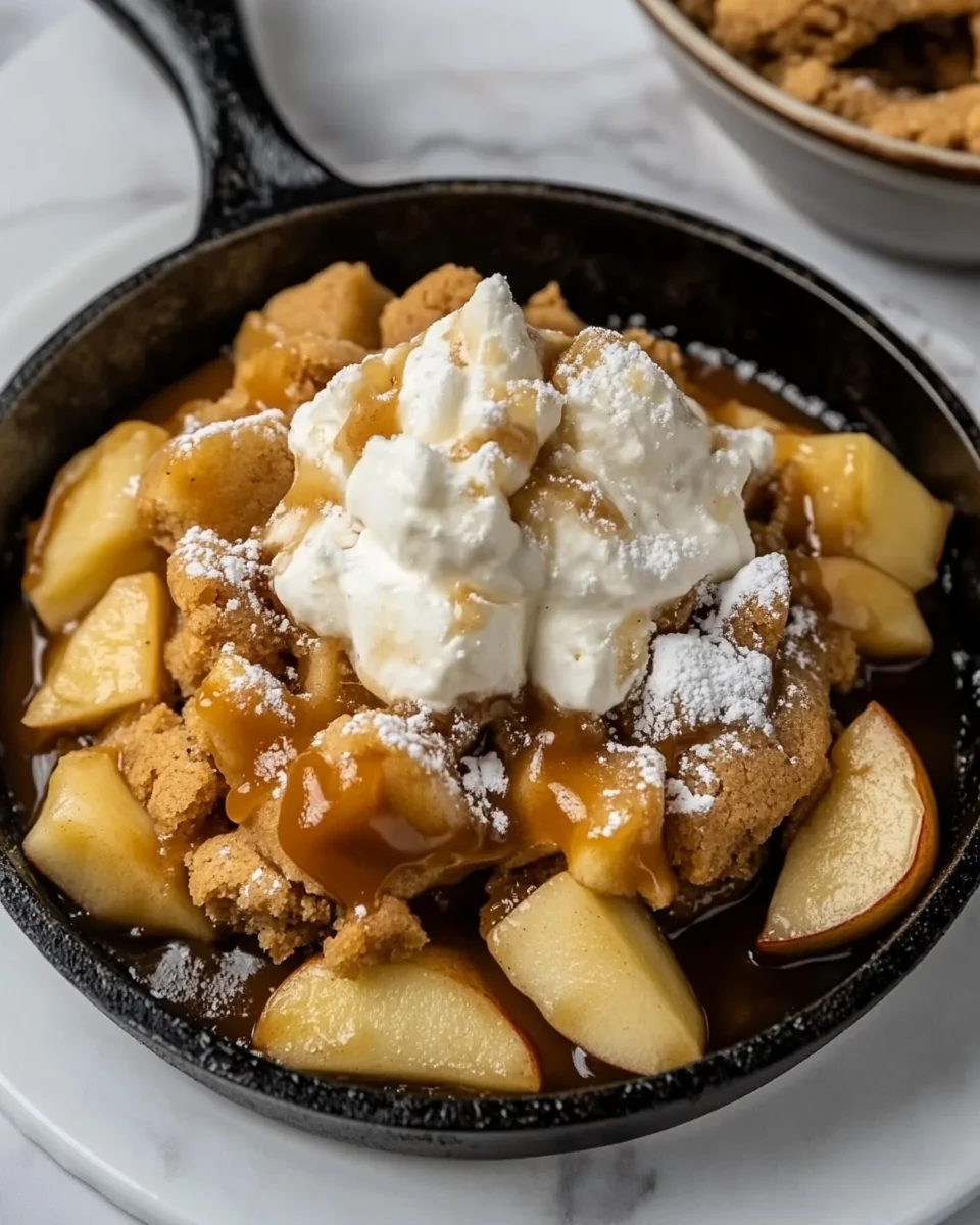 Caramel Apple Skillet Cookie Delight - additional image