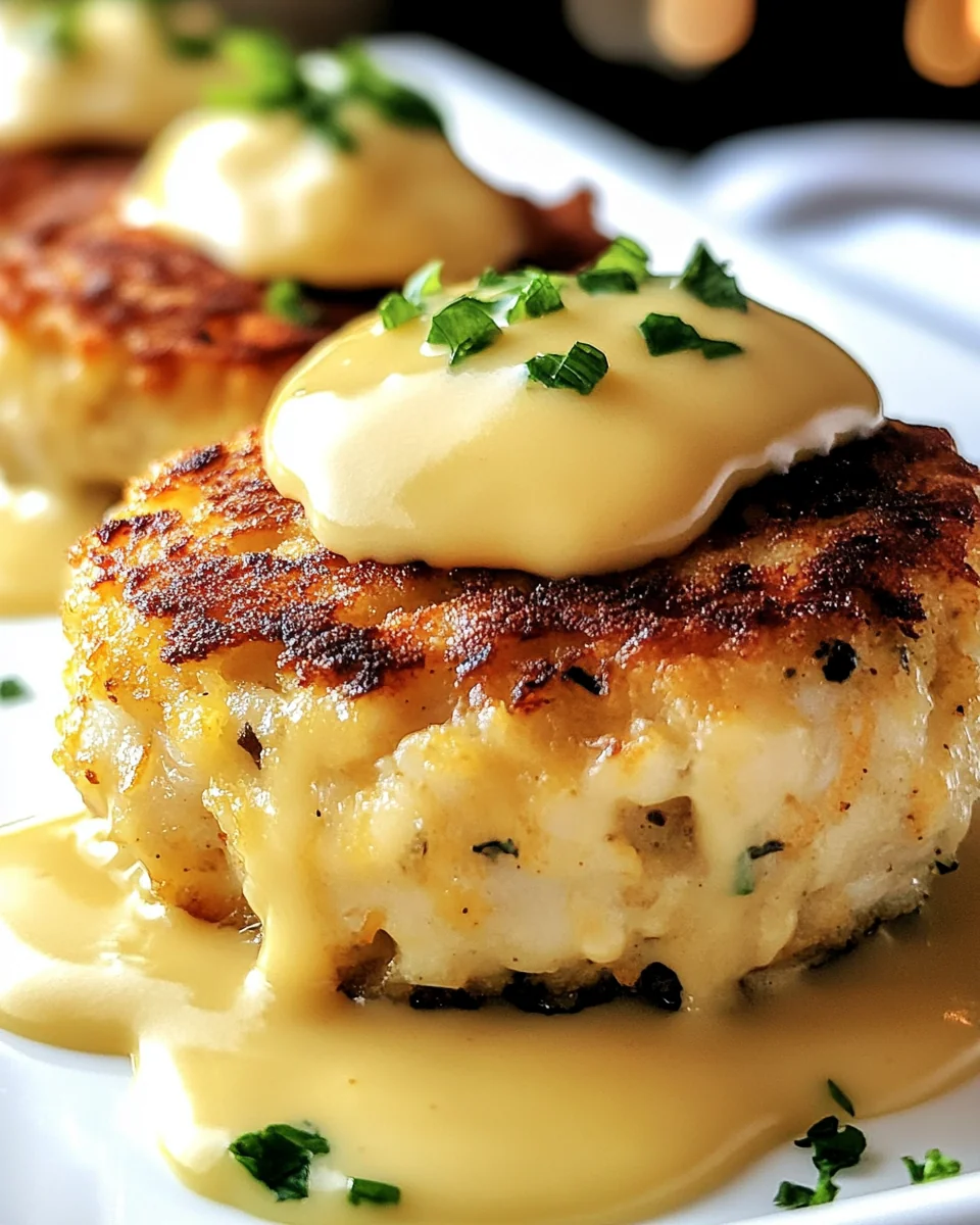 Savory Cheddar Bay Crab Cakes with Fresh Lemon Butter - additional image