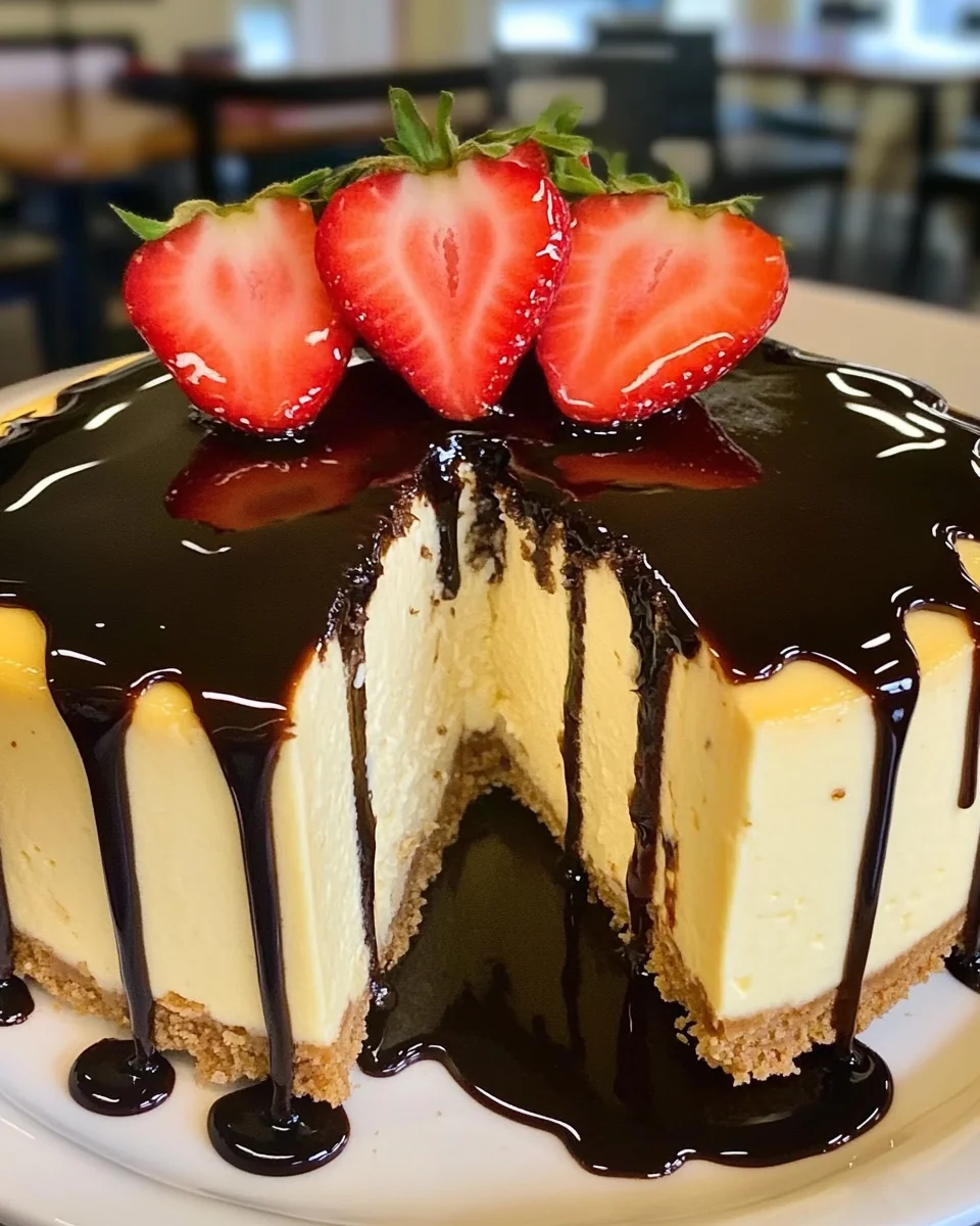 Delicious Cheesecake with a Sweet Pound Cake Center - additional image