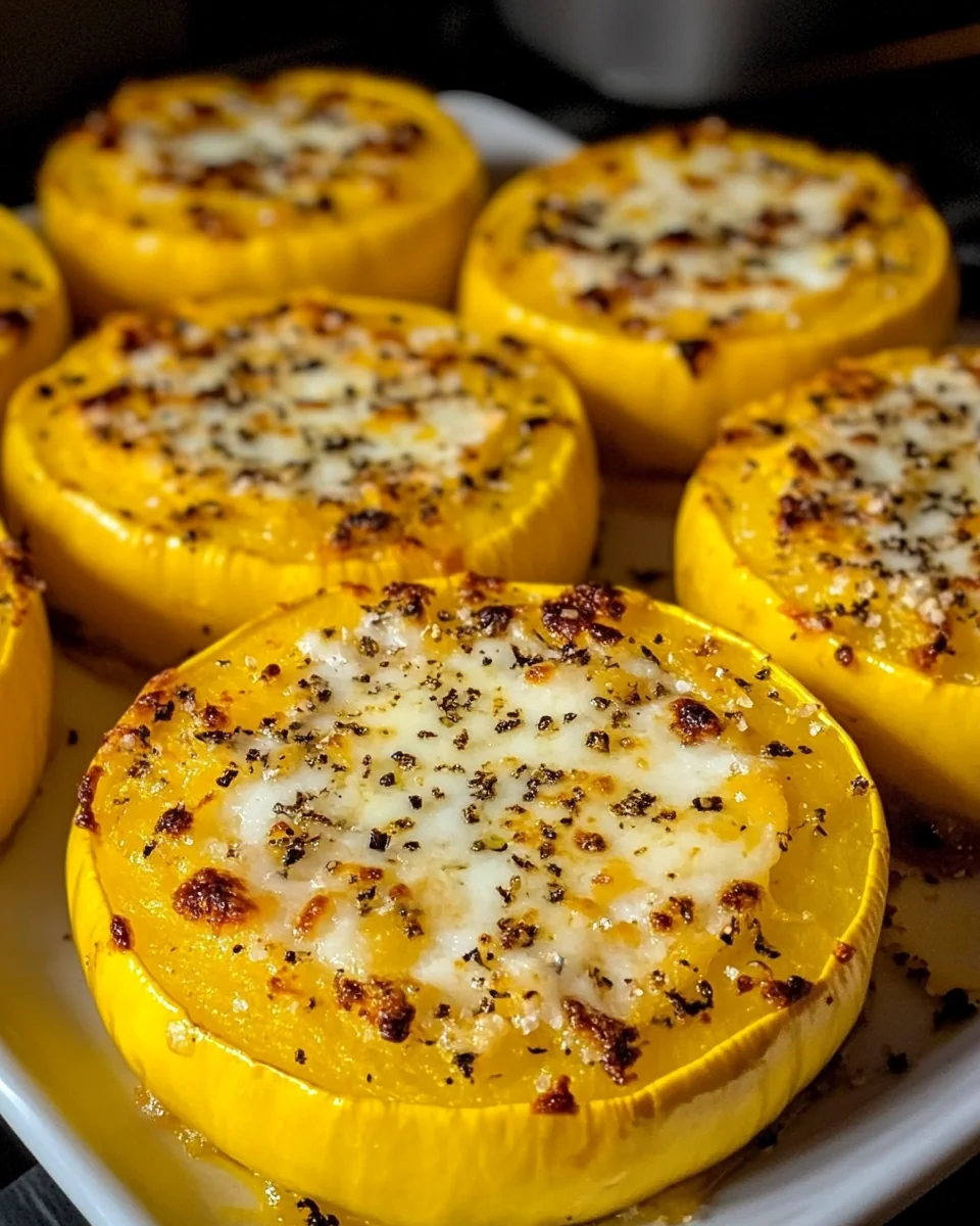 Cheesy Baked Squash Rounds for a Cozy Night In