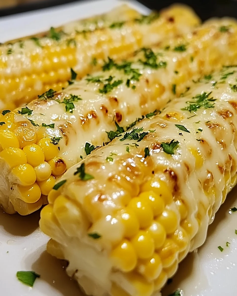 Cheesy Garlic Butter Corn on the Cob Recipe - additional image