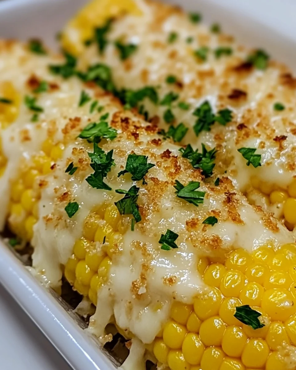Cheesy Garlic Butter Corn on the Cob Recipe - additional image