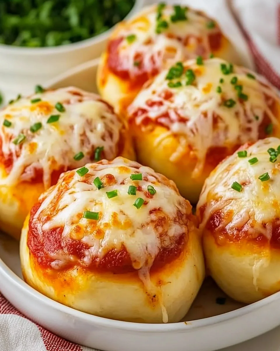 Cheesy Homemade Pizza Bombs - additional image
