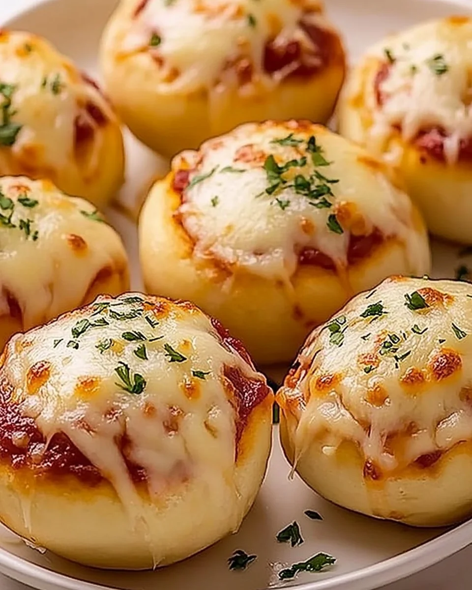Cheesy Homemade Pizza Bombs - additional image