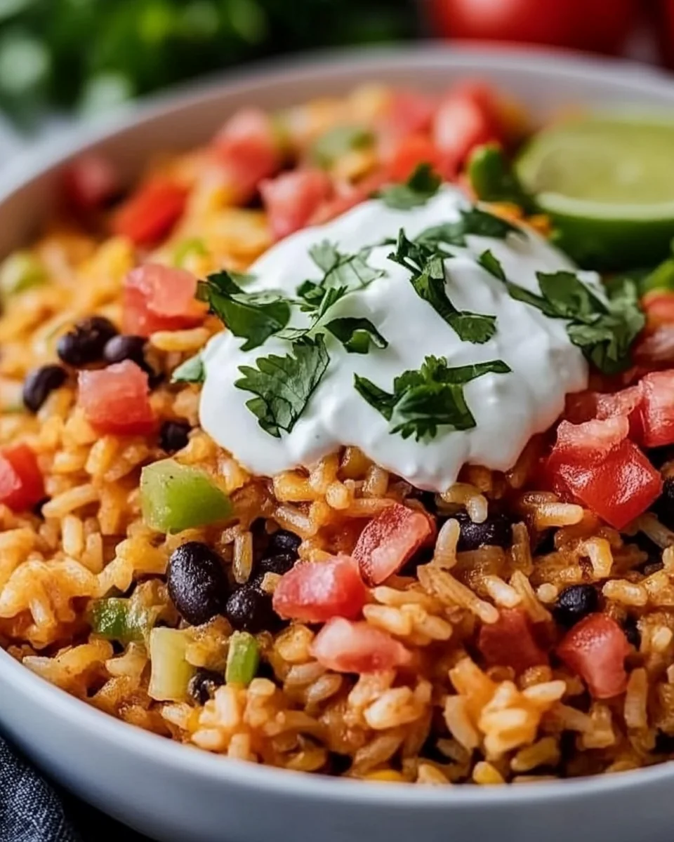 Cheesy Taco Rice Skillet Recipe - additional image