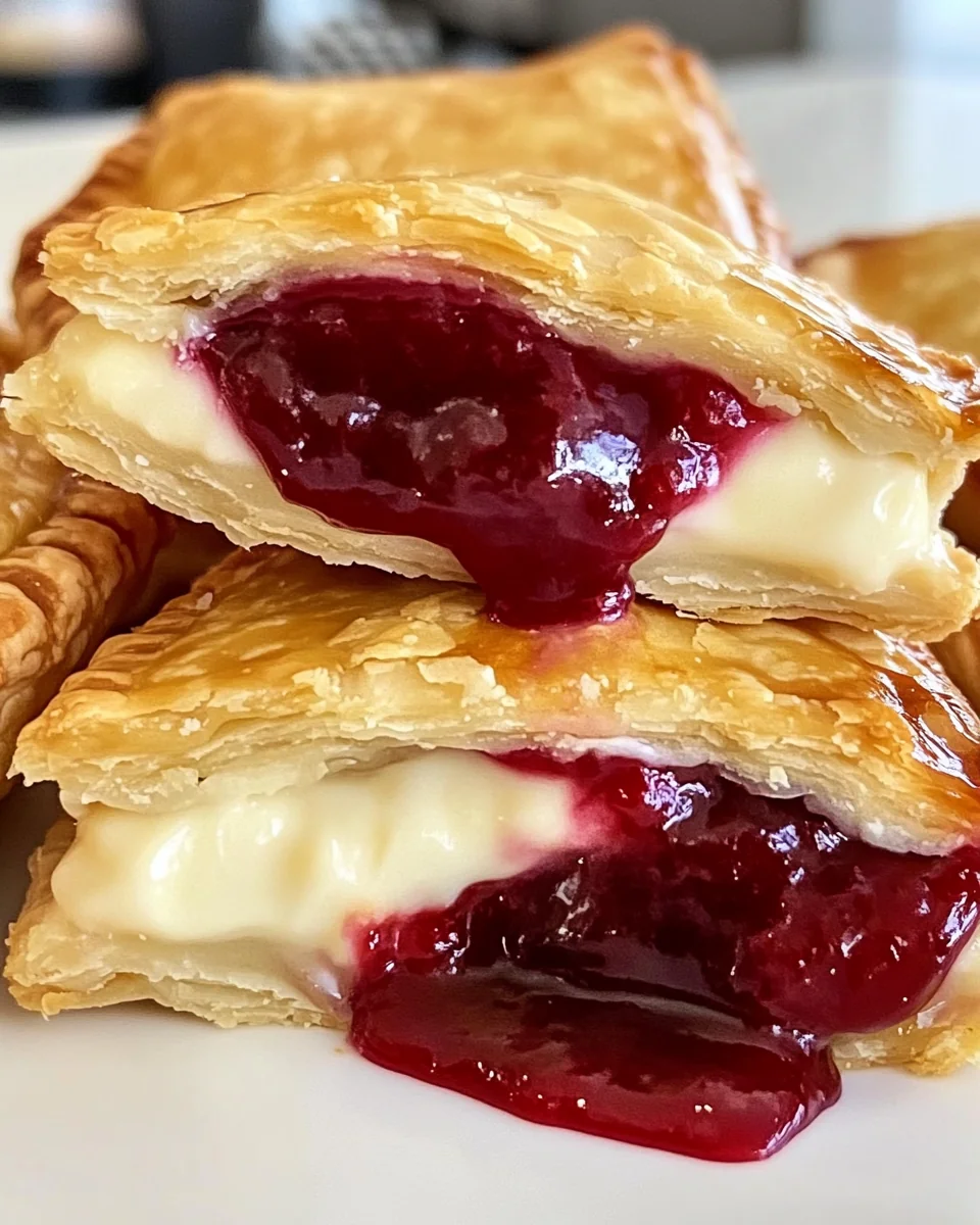 Delicious Cherry Cheesecake Hand Pies