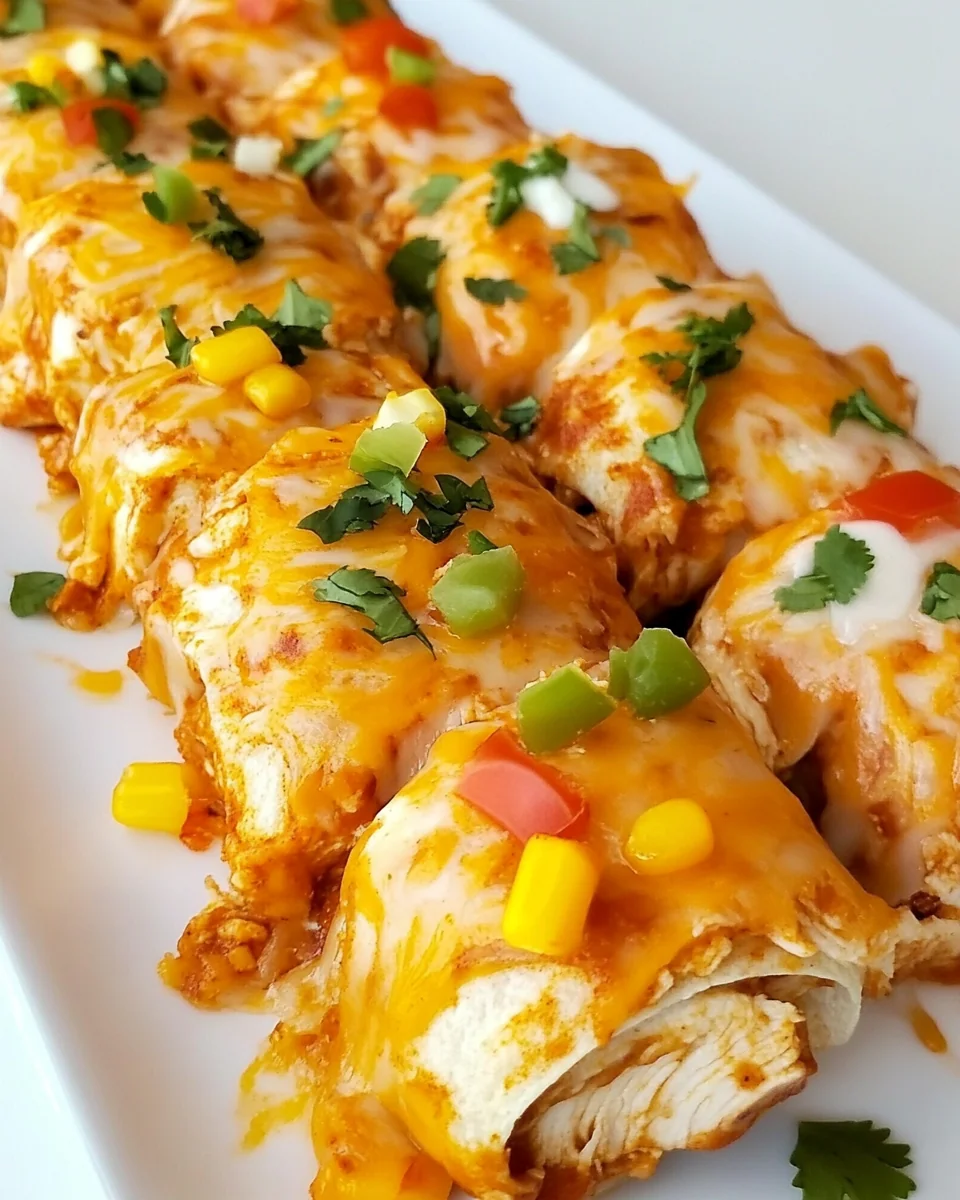Savory Chicken Enchilada Roll Ups For A Cozy Night In - additional image