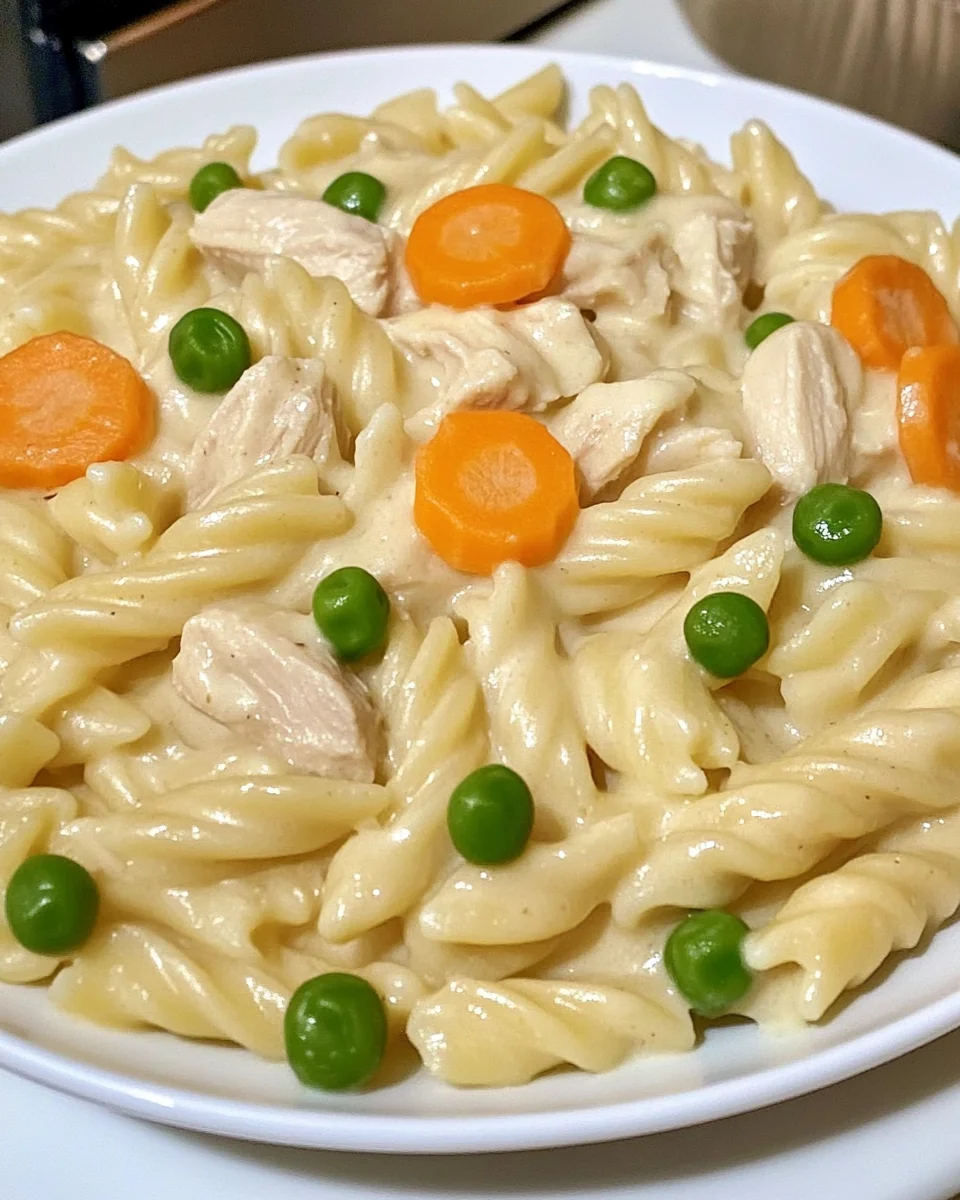 Creamy Chicken Pot Pie Pasta For A Cozy Night In - additional image