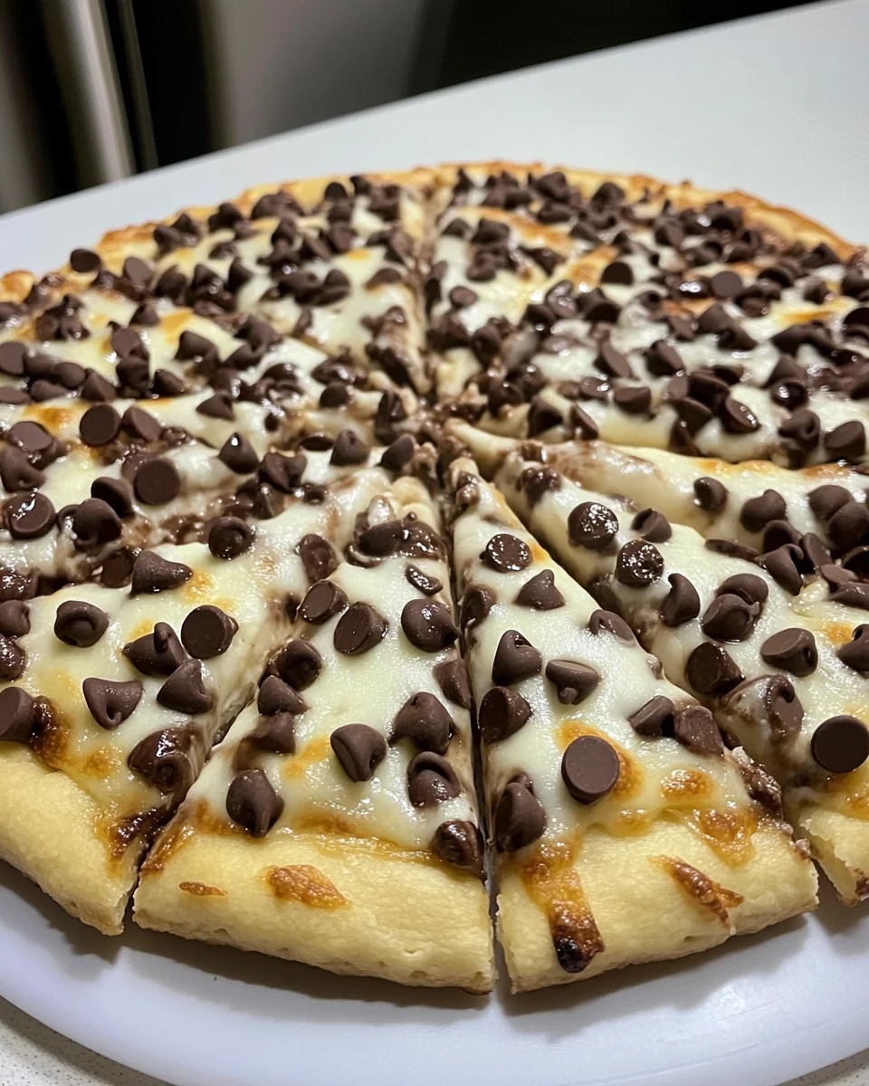 Delicious Chocolate Chip Dessert Pizza Recipe - additional image