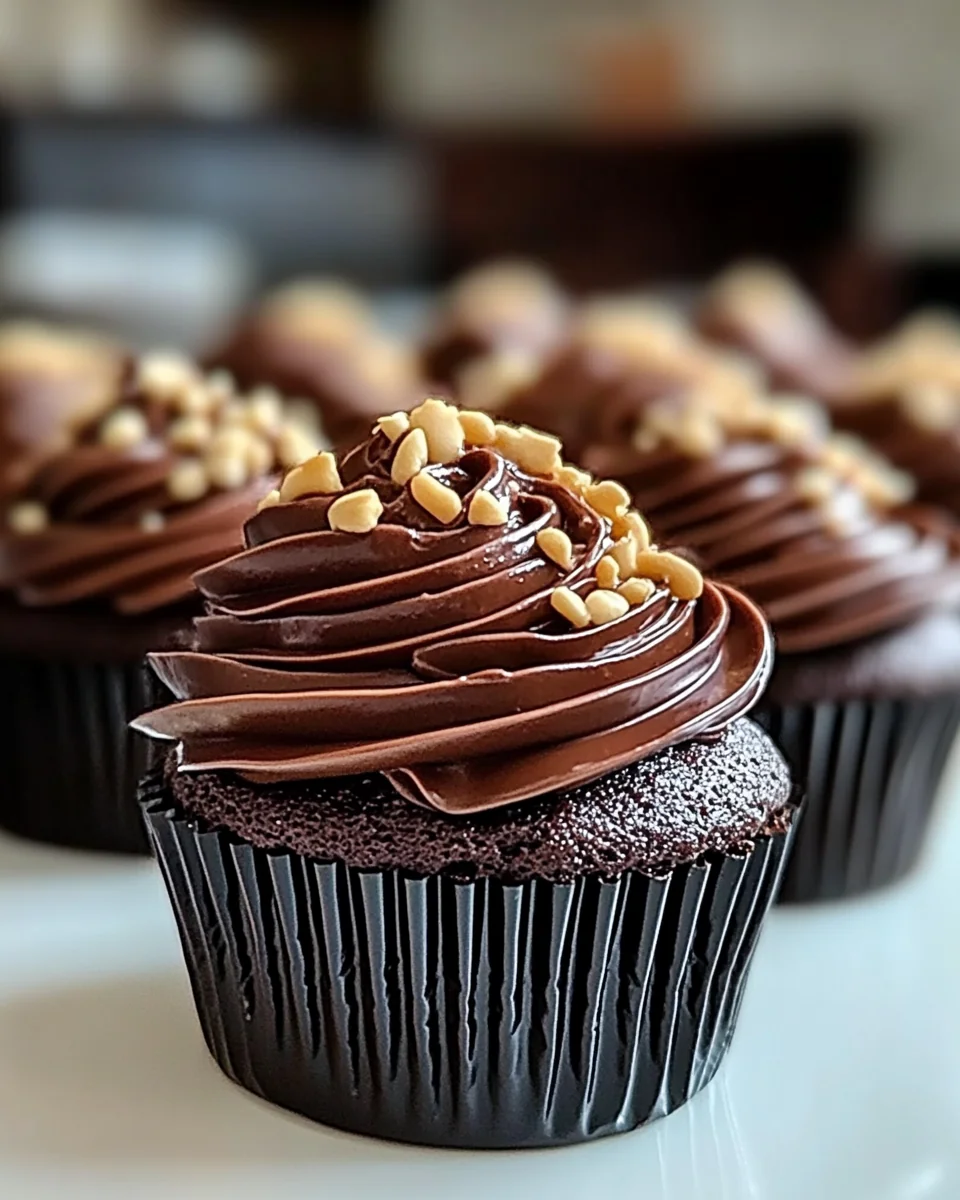 Delicious Chocolate Fudge Cupcakes From Scratch - additional image