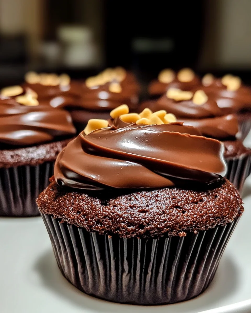 Delicious Chocolate Fudge Cupcakes From Scratch - additional image