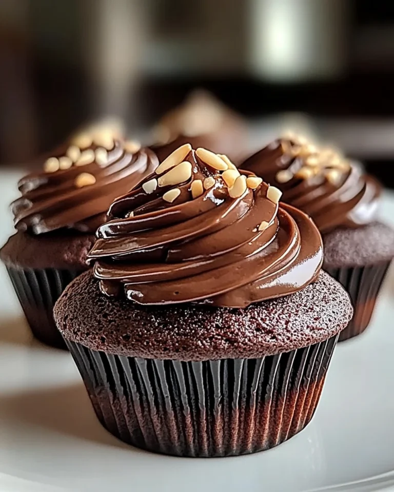 Delicious Chocolate Fudge Cupcakes From Scratch