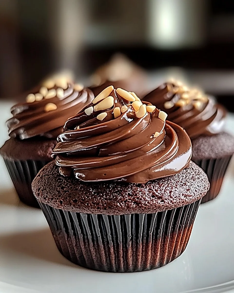 Delicious Chocolate Fudge Cupcakes From Scratch