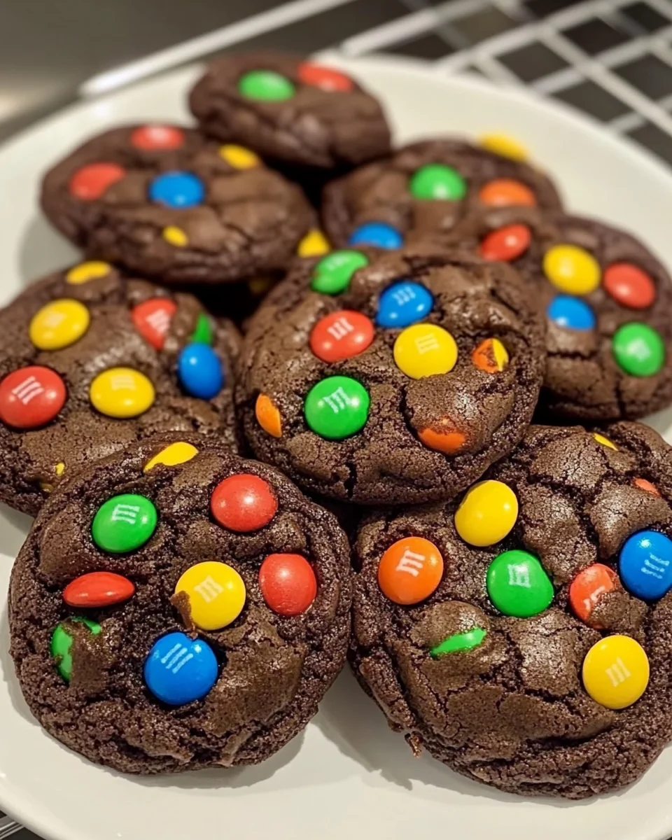 Delicious Homemade Chocolate MM Cookies - additional image