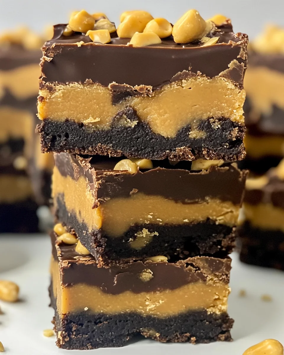 Delicious Homemade Chocolate Peanut Butter Bars - additional image